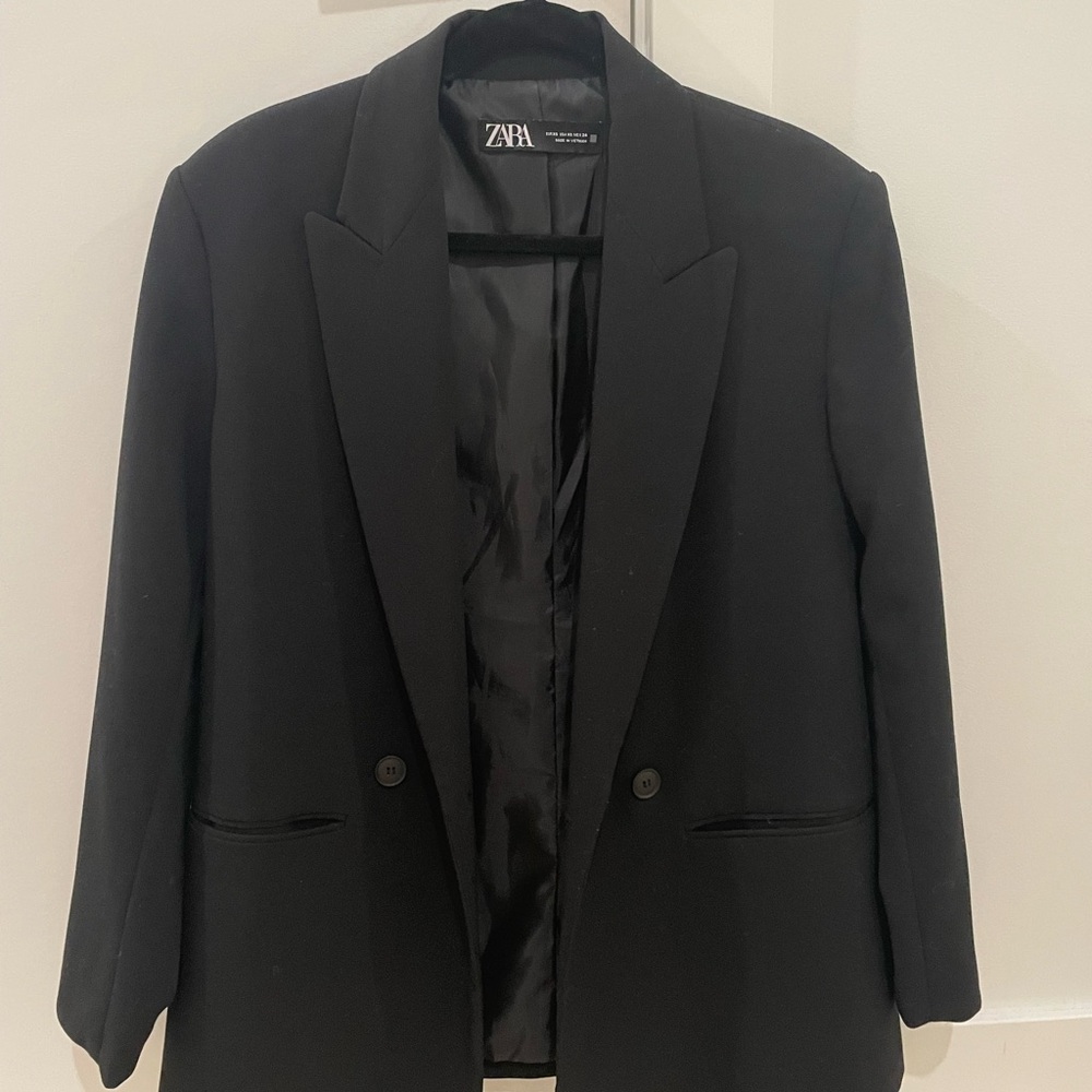 Zara Men's Elegant Black Sport Coat